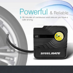 ORIGINAL STEELMATE JUMP STARTER - AIR COMPRESSOR  KIT FOR ALL VEHICALS ST-ERP02