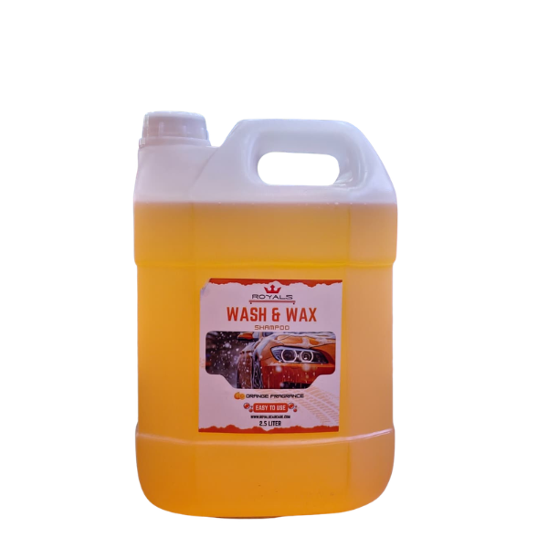 ROYALS CAR WASH & WAX 2.5LTR