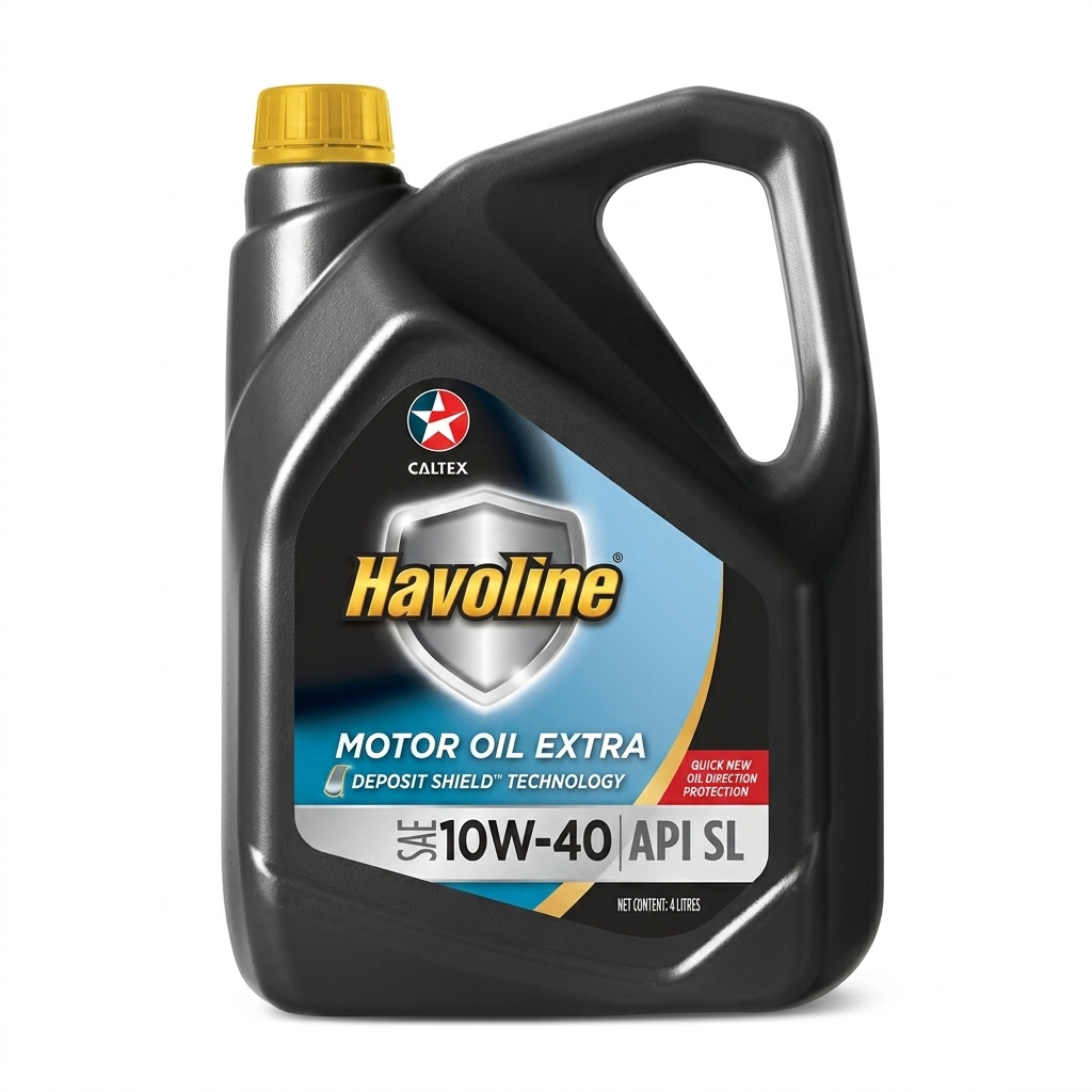 CALTEX HAVOLINE 1OW-40 MOTOR OIL EXTRA