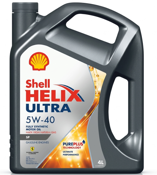SHELL HELIX ULTRA 5W-40 API SP ENGINE OIL
