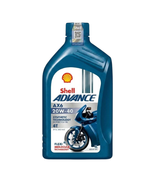 SHELL ADVANCE 4T AX6 20W-40