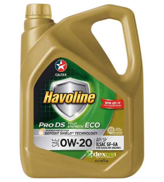 CALTEX HAVOLINE 0W-20 FULLY SYN SQ