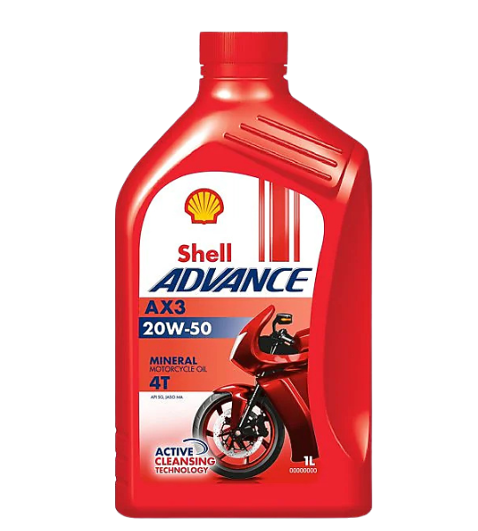 SHELL ADVANCE 4T AX3 20W-50